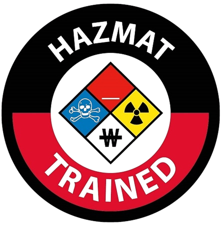 HAZMAT Training badge